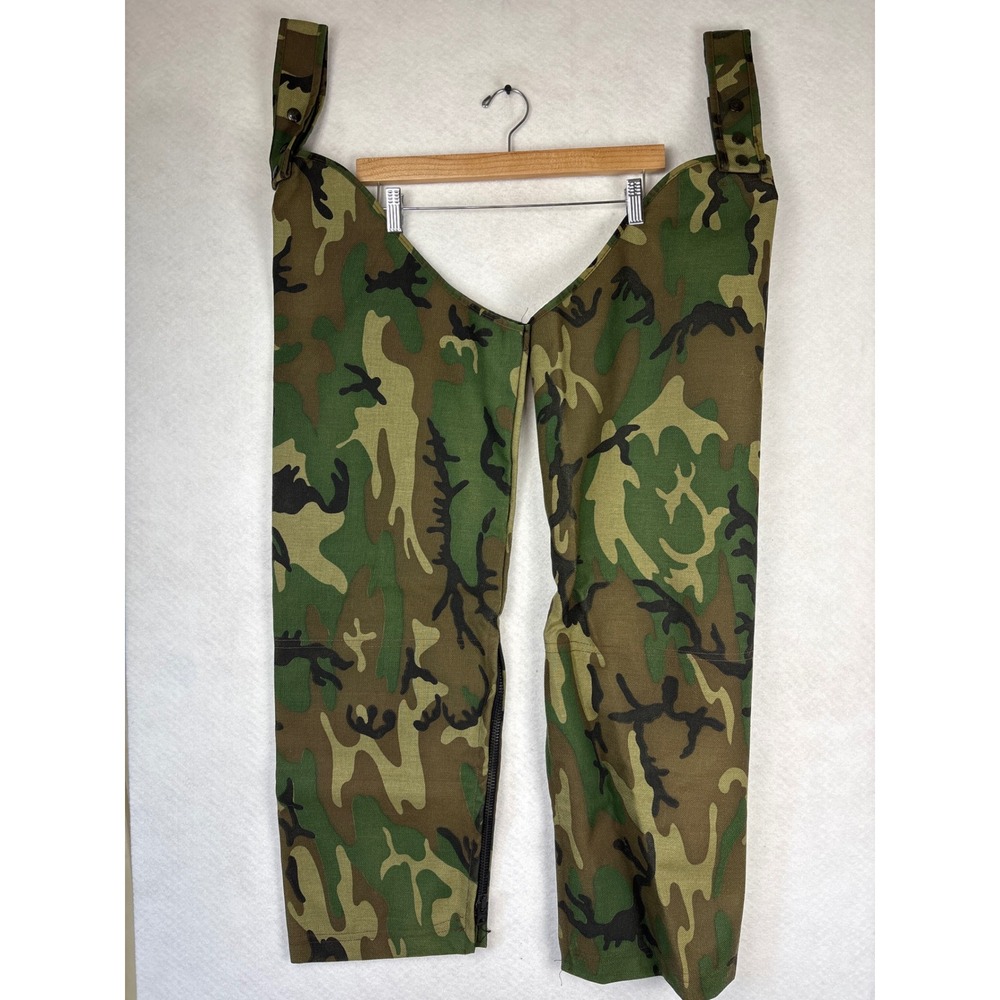 Rattlers Brand Camo Snake Chaps Long Cordura Nylon Hunting Protective Gear